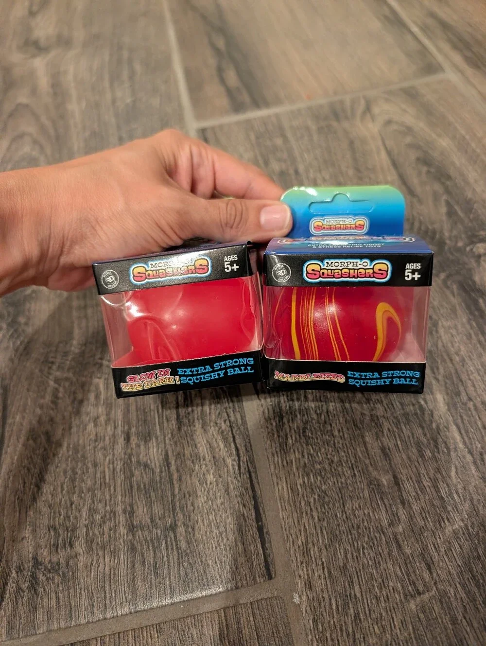 Red Extra Strong Squishy Ball - Kids Toy
